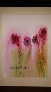 Poppies in the rain 4 2015